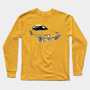 1980 Maxda RX-7 Transparent Long Sleeve T-Shirt